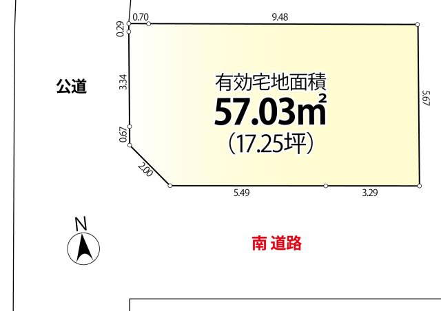 ＜LIBERi リーベリー＞新宿区大久保2丁目　南西角地　新築戸建の区画図|駅徒歩6分の好立地♪開放的な南西角地 限定1区画の誕生です♪