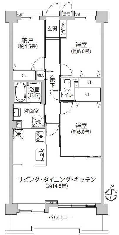 ライオンズガーデンひばりヶ丘第2