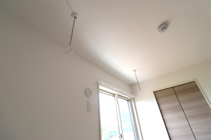 海正 ABの設備|室内物干し（雨の日などに重宝します）