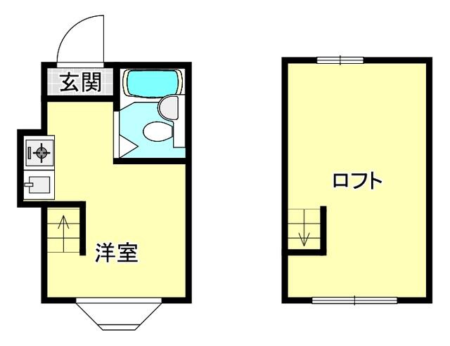 横浜市港北区日吉本町１丁目のアパートの画像