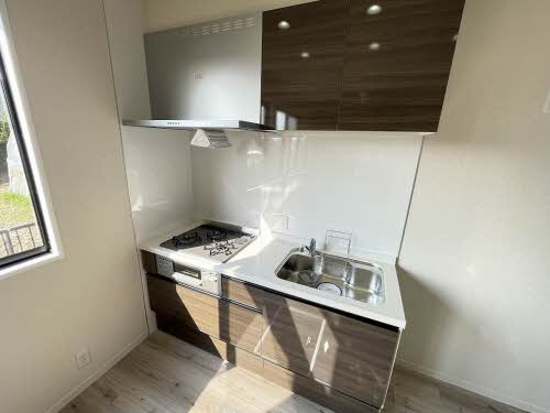 ディアスKのキッチン|3口コンロ・グリル付のシステムキッチンです♪