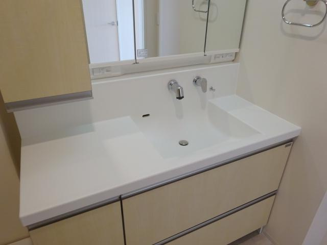 グリーンハーベストの洗面所|洗面