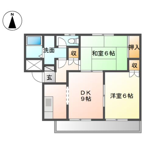 ピュアパレスの間取り