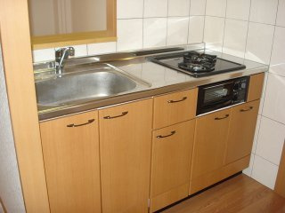 メゾン・ルナベリーのキッチン|カウンターキッチン