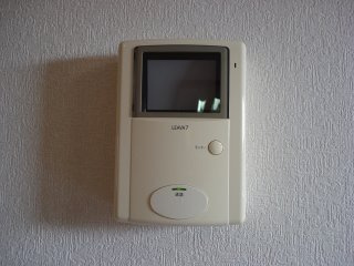 メゾン・ルナベリーの内装|カメラ付インターホン