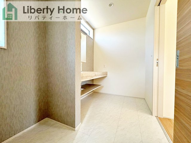 水戸市見和3丁目1期　新築戸建の脱衣所