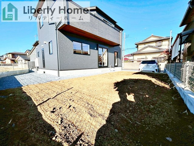 水戸市見和3丁目1期　新築戸建の庭