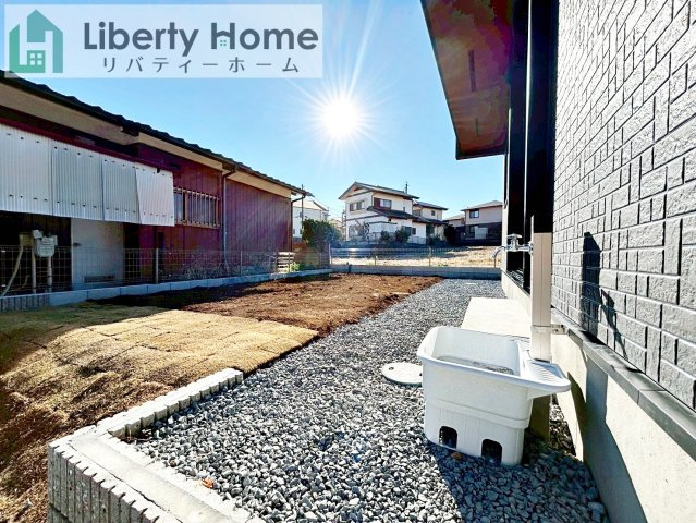 水戸市見和3丁目1期　新築戸建の庭