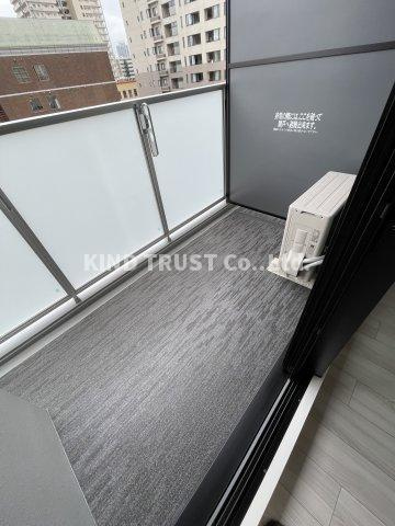 S-RESIDENCE大阪同心のバルコニー|開放的で明るい空間を演出してくれるバルコニーです