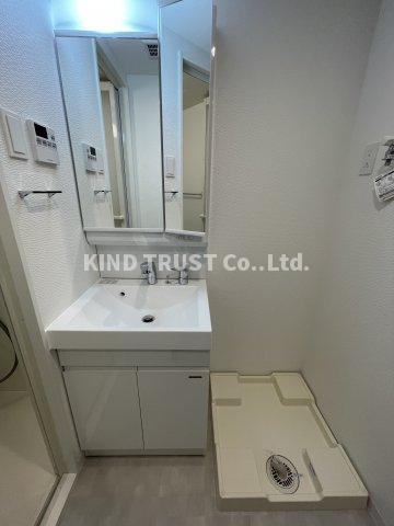 S-RESIDENCE大阪同心の洗面所|コンパクトで使いやすい洗面所