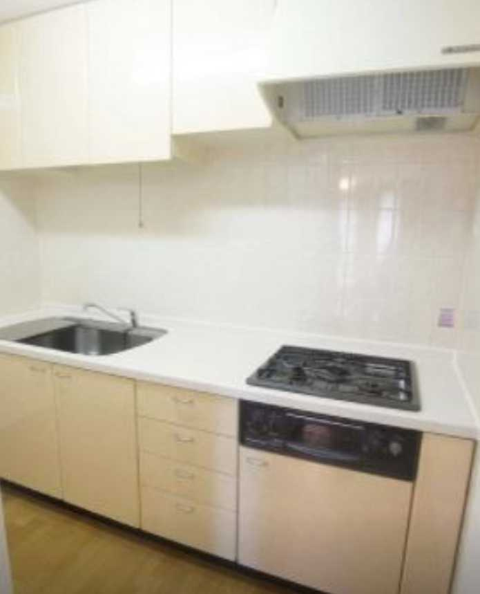 プロスパー世田谷A棟　オートロック　トランクルーム　ファミリー向けのキッチン