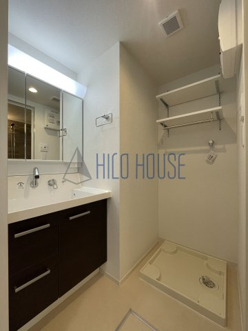 花の木の洗面所