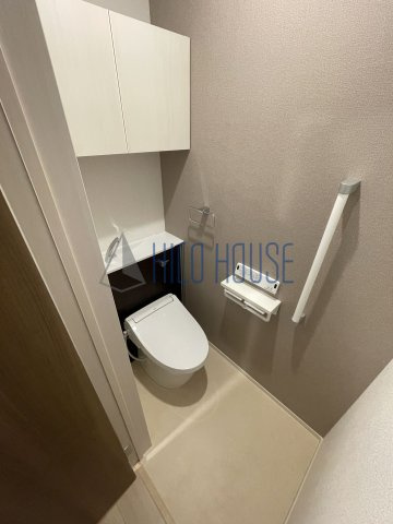 花の木のトイレ