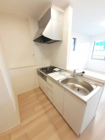 カーサ・グランデ　Ｂのキッチン|きれいなキッチンです