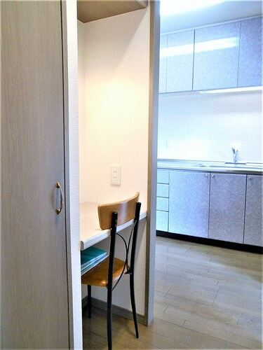 ライオンズマンション皆賀のその他|ユーティリティーコーナー・収納　※2019年9月撮影