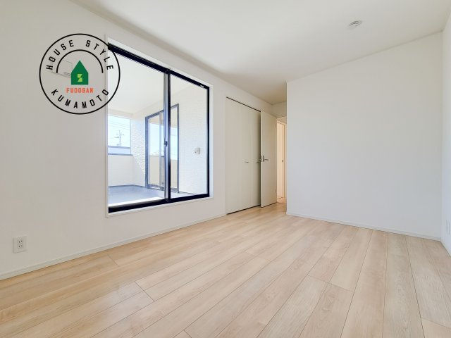 合志市野々島第2-1棟（1号棟）の寝室|主寝室です。