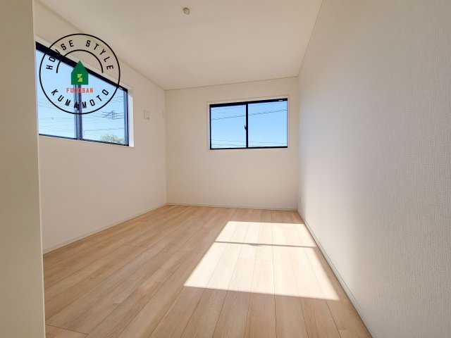 合志市野々島第2-1棟（1号棟）の洋室|各部屋収納を備えており過ごしやすいお家です！