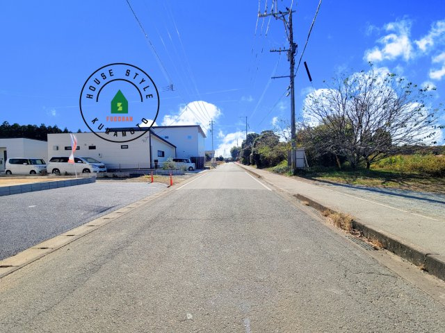 合志市野々島第2-1棟（1号棟）の前面道路含む現地写真|前面道路です。
