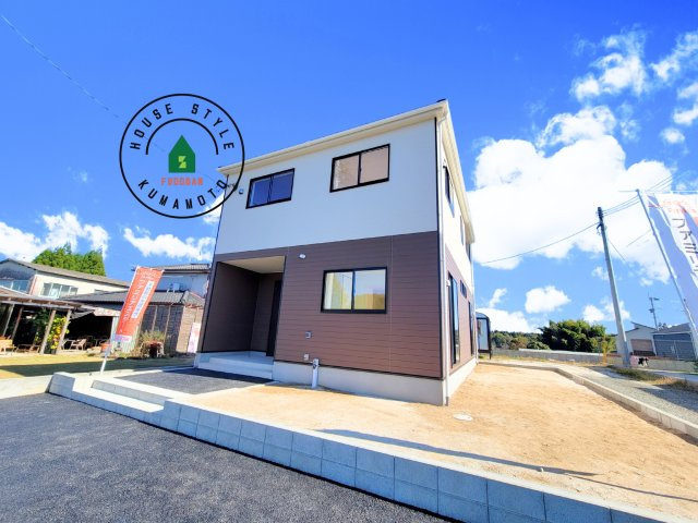 合志市野々島第2-1棟（1号棟）の外観|駐車場になります。