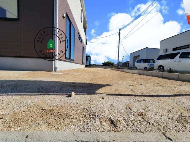 合志市野々島第2-1棟（1号棟）の庭|お庭で自由な時間を過ごせます。