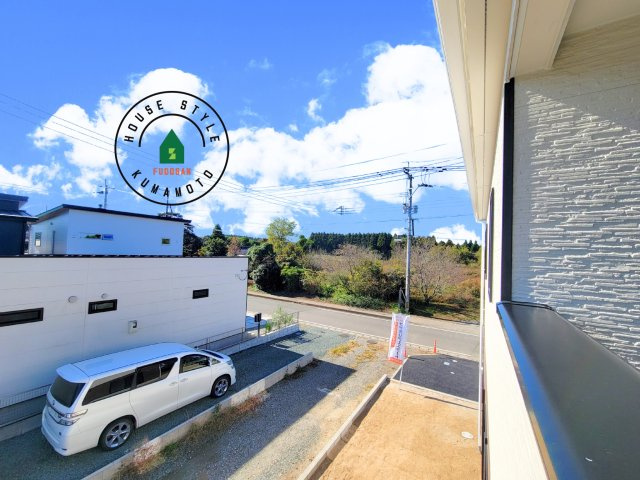 合志市野々島第2-1棟（1号棟）の展望|眺望や窓からの景色が良いと、家で過ごす時間も快適です。