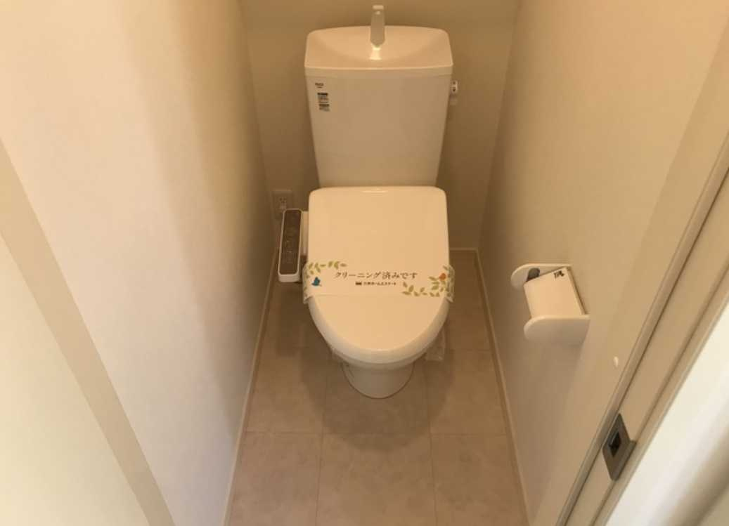 グレース駒沢　築浅　角部屋　洗髪洗面化粧台のトイレ