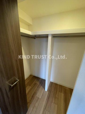 プレサンス梅田東クォーレの収納|収納のためのスペースです