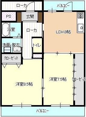 【間取り】 | グランフォーレ野田