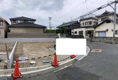 【前面道路含む現地写真】 | リーブルガーデン貝塚市三ツ松５期 | 前面道路含む現地写真