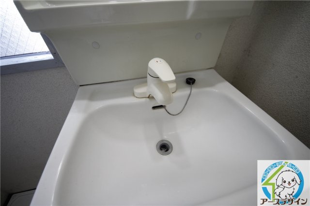 岸本マンションの洗面所