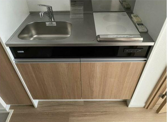 アサカシオン瀬田　礼金0　室内リノベーション済み　オートロックのキッチン