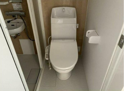 アサカシオン瀬田　礼金0　室内リノベーション済み　オートロックのトイレ