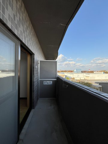 スカイマンションBのバルコニー