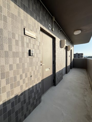 スカイマンションBの玄関