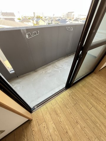 スカイマンションBのバルコニー