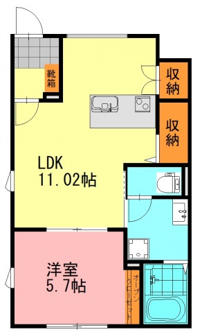 シンビオシスM7の間取り