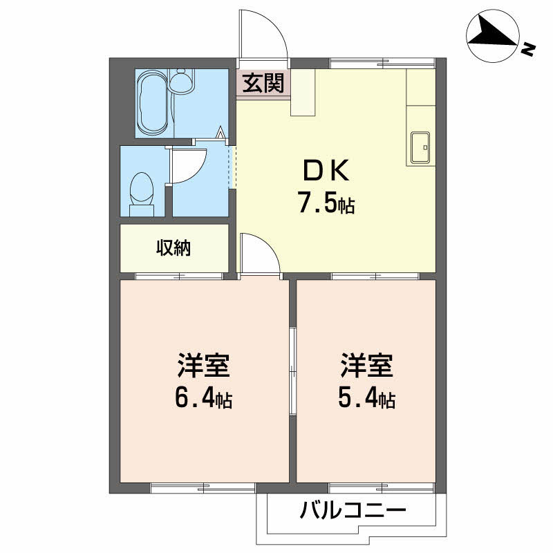 タウニー塩田町の間取り