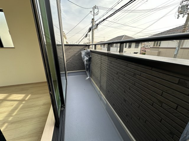 明石市西明石町２丁目新築戸建Ｂ号棟のバルコニー