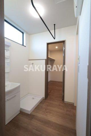 ベルメゾンⅢの洗面所|2025年12月撮影。