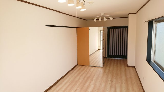 コンバーチブルの寝室