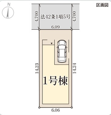 【区画図】 | リーブルガーデン松原小川２期 | 区画図
