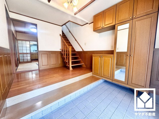 伏見区深草加賀屋敷町の玄関