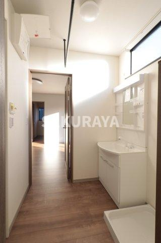 ベルメゾンⅢの洗面所|2025年12月撮影。