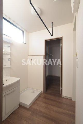 ベルメゾンⅢの洗面所|2025年12月撮影。