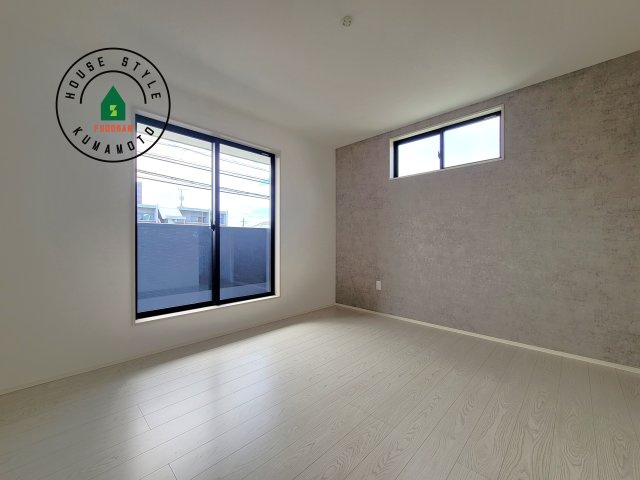 菊池郡大津町大字町第10‐2棟(2号棟)の内観：施工例|主寝室には収納力に優れたクローゼットがありますので、お部屋もすっきり片付きます。