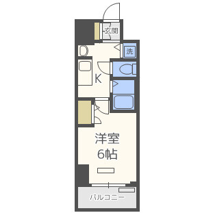 【間取り】 | プレサンス心斎橋ラヴィ
