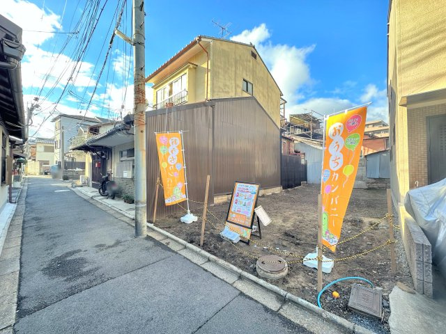 紫竹西南町の前面道路含む現地写真