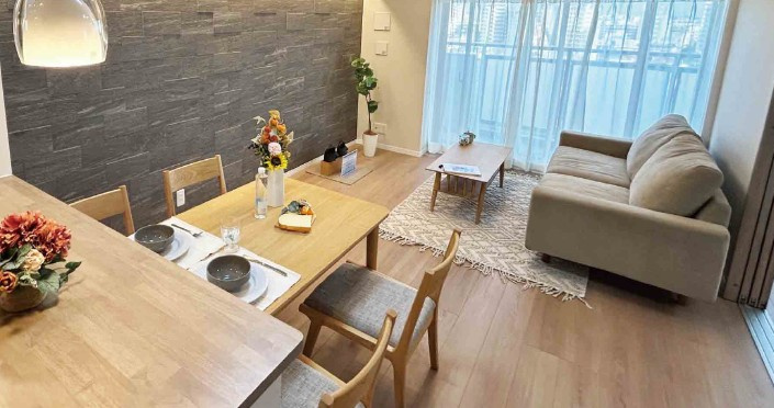 コープ野村バードウッド鶴見２番館の居間・リビング