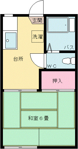 和室６畳のお部屋