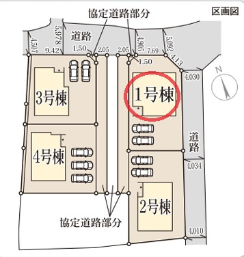 【区画図】 | リーブルガーデン加東市北野 | 区画図